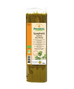 Spaghetti quinoa, ail & persil BIO, 500 g